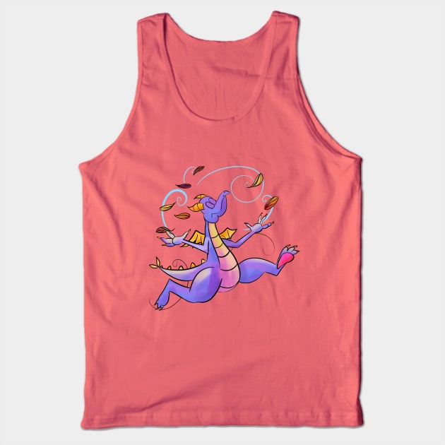 Leaping Figment Tank Top by sketchcot